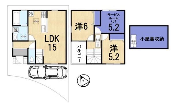大津市大将軍３丁目の中古一戸建て
