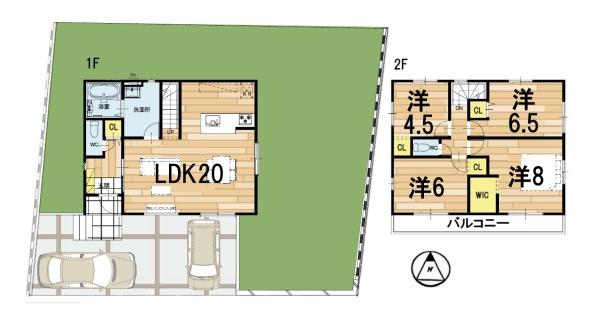 新築一戸建　1号地　第1期