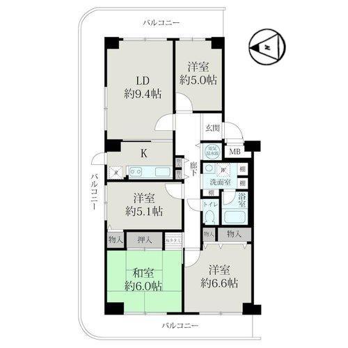 ネオコーポ大津湖城ヶ丘Ｃ棟