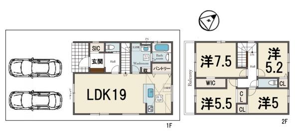 新築一戸建　1号棟　第1期
