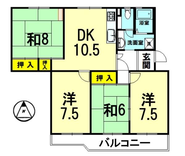 膳所ハイツ4号棟