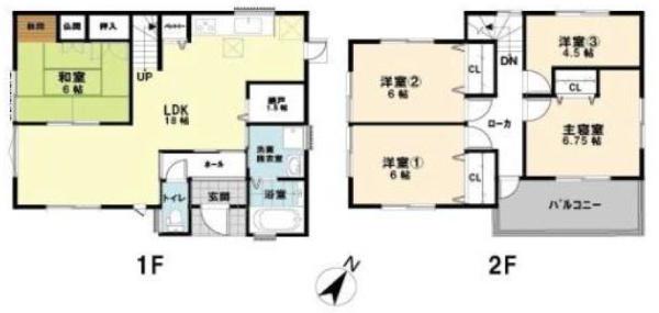 栗東市安養寺３丁目の中古一戸建て