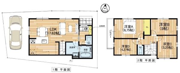 新築一戸建　1号地　1期