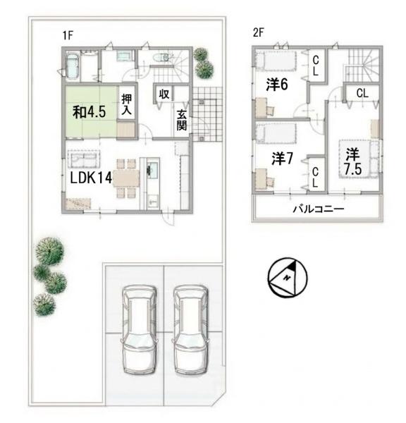 大津市松が丘６丁目の中古一戸建て