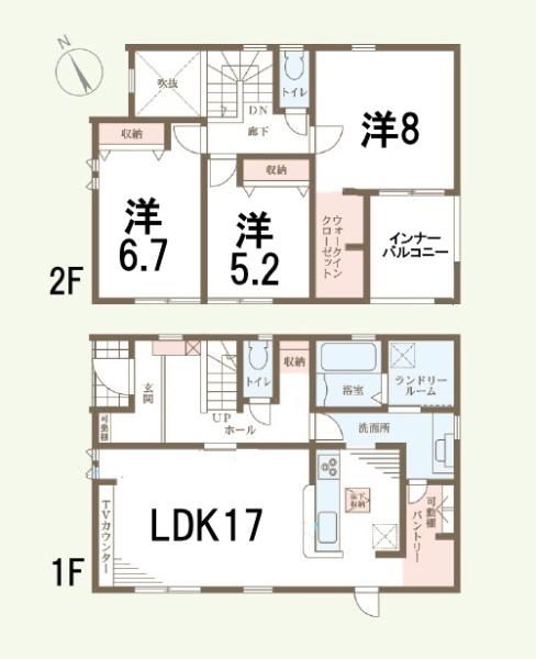 新築一戸建　1号棟　第4期