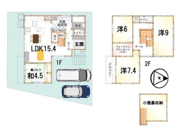 未入居　1号地　第2期