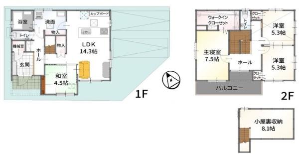 新築一戸建　1号地