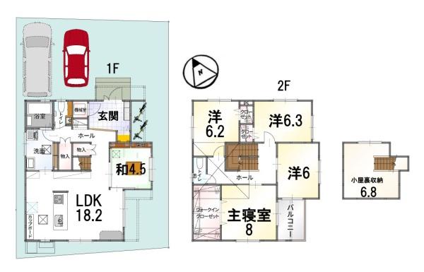未入居　23号地　全32区画