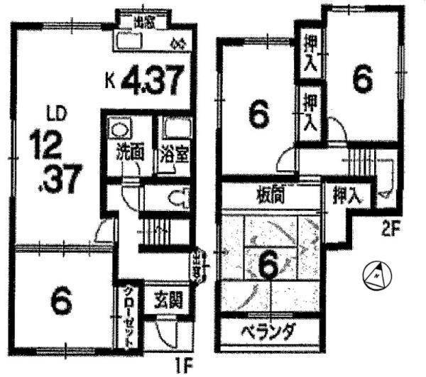 大津市富士見台の中古一戸建て