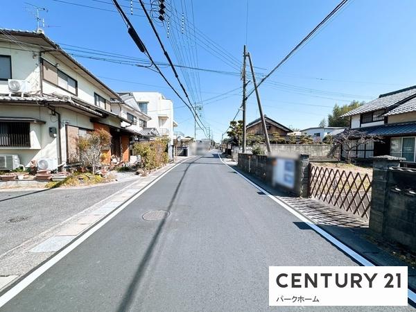 栗東市岡の土地