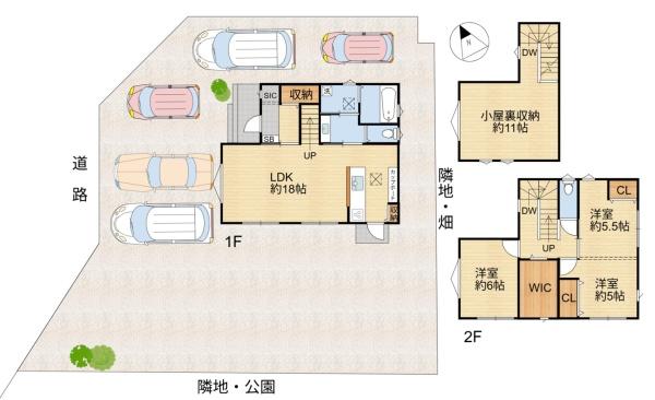 守山市立田町の中古一戸建
