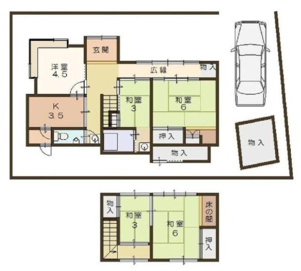 大津市本宮２丁目の土地