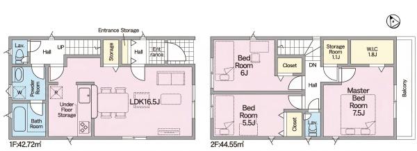 新築一戸建　1号棟
