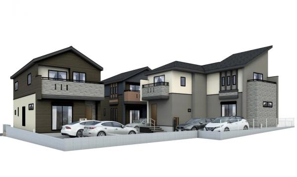 新築一戸建　1号棟　全3区画