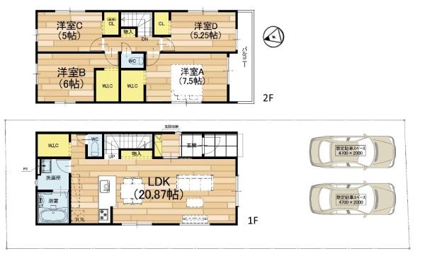 新築一戸建　1号棟　1期