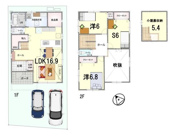 新築一戸建　5号地　第3期　林ニュータウン