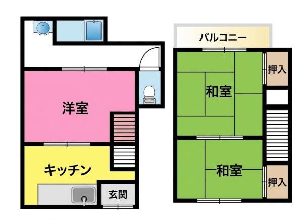 中古テラスハウス