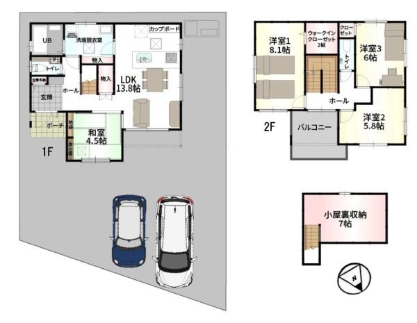 新築一戸建　2号地