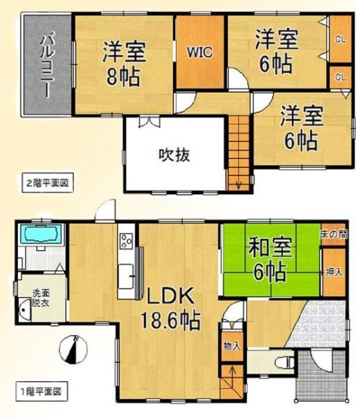 大津市大萱４丁目の中古一戸建て