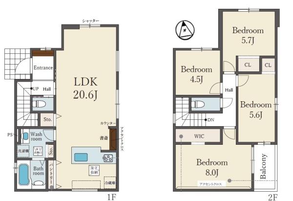 新築一戸建　2号棟