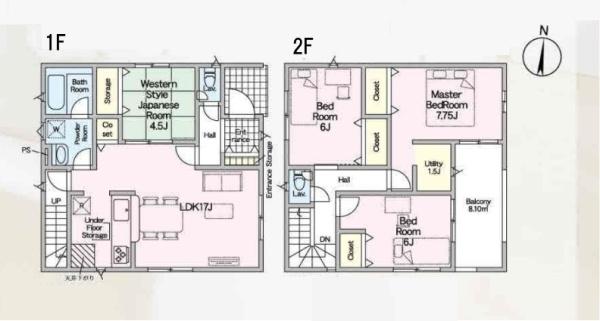 新築一戸建　第1期　　2号棟　全3区画