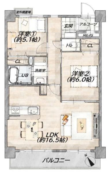 ロータリーマンション大津・京町