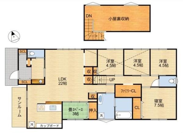 草津市岡本町の中古一戸建て