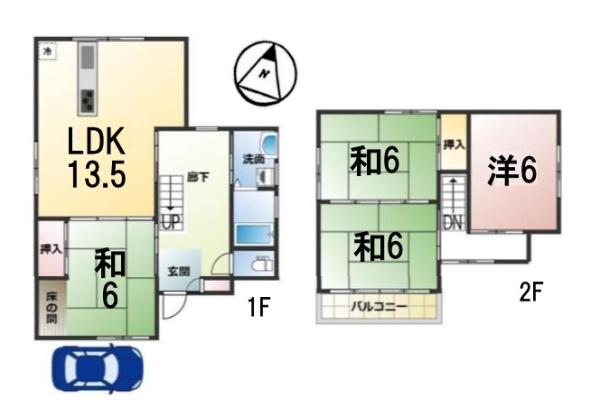 大津市神領２丁目の中古一戸建て