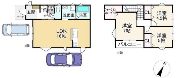大津市秋葉台の中古一戸建て