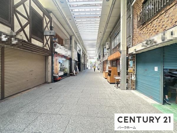 長等商店街沿い店舗