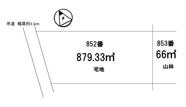 栗東市荒張の土地