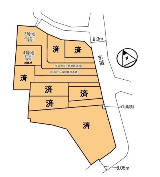 草津市岡本町の土地