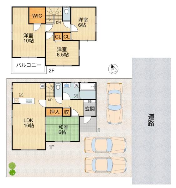 草津市岡本町の中古一戸建て