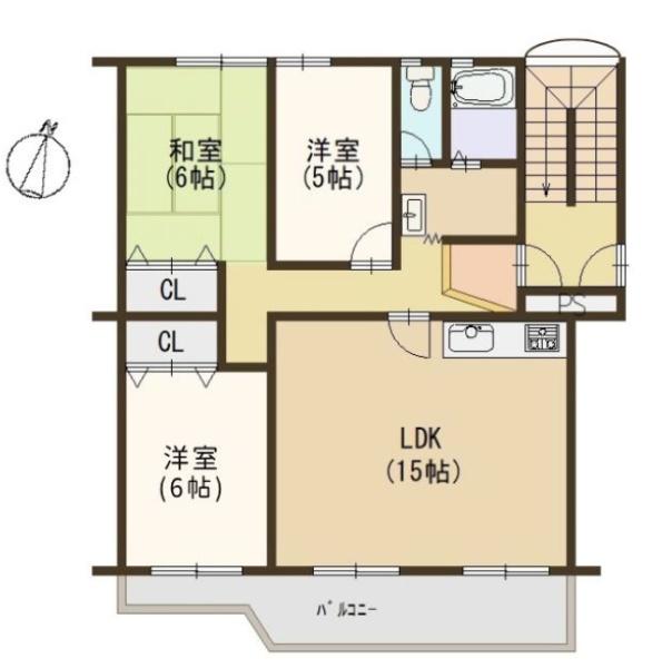 膳所ハイツ7号棟