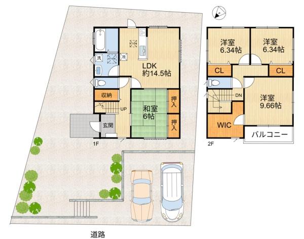 栗東市荒張の中古一戸建て