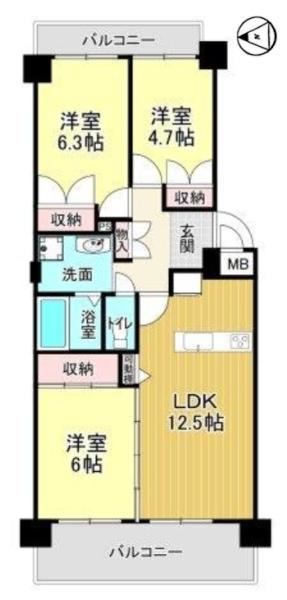 ユニハイム大津朝日ヶ丘