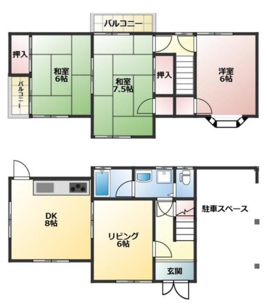 草津市東矢倉１丁目の中古一戸建て