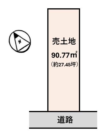 栗東市中沢２丁目の土地