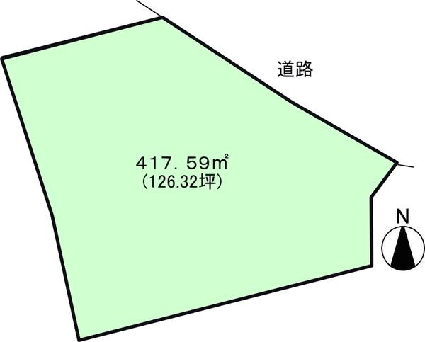 豊田市川手町シロ山の土地