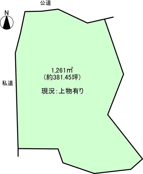 豊田市川手町シロ山の売土地