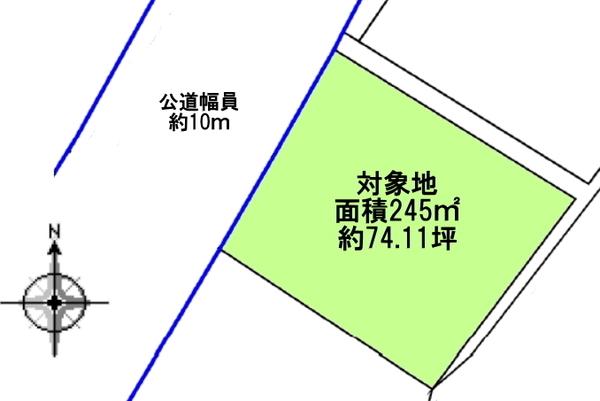 豊田市御作町辻畑　売地　山村地域等定住応援エリア