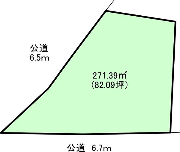 新城市長篠字大門の売土地