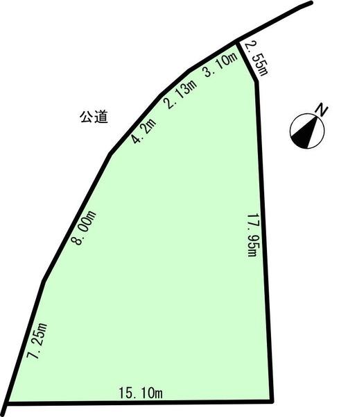 新城市長篠字新居の土地