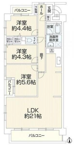 キングスコート豊田下林参番館　再生マンション