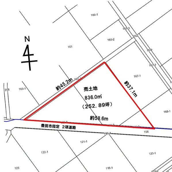 豊田市豊栄町１２丁目の売土地