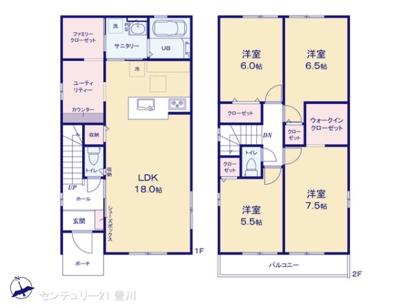 岡崎市欠町字左義長の新築一戸建