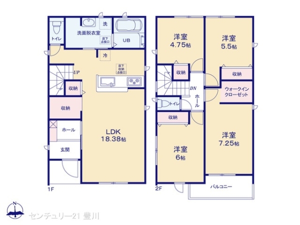 豊田市美里２丁目の新築一戸建