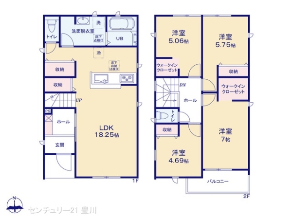 豊田市美里２丁目の新築一戸建