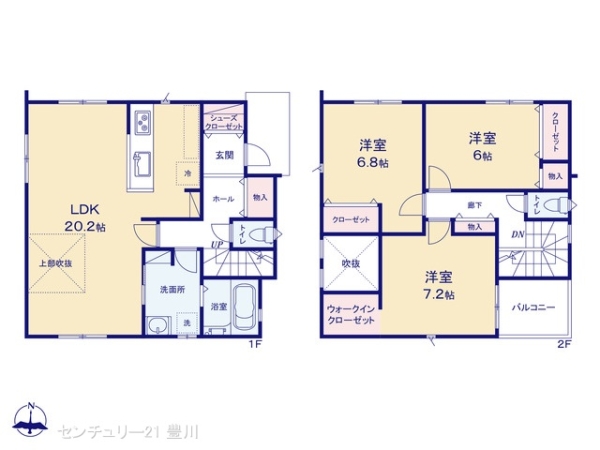 岡崎市真伝町字魂場の新築一戸建
