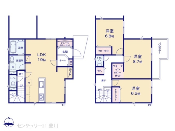 岡崎市真伝町字魂場の新築一戸建